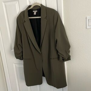 H & M Long Blazer Coat